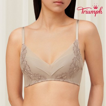 黛安芬-Sculpt Summer夏日風情系列 包覆無鋼圈 B-D罩杯內衣 淺琥珀色｜11-1859 FN