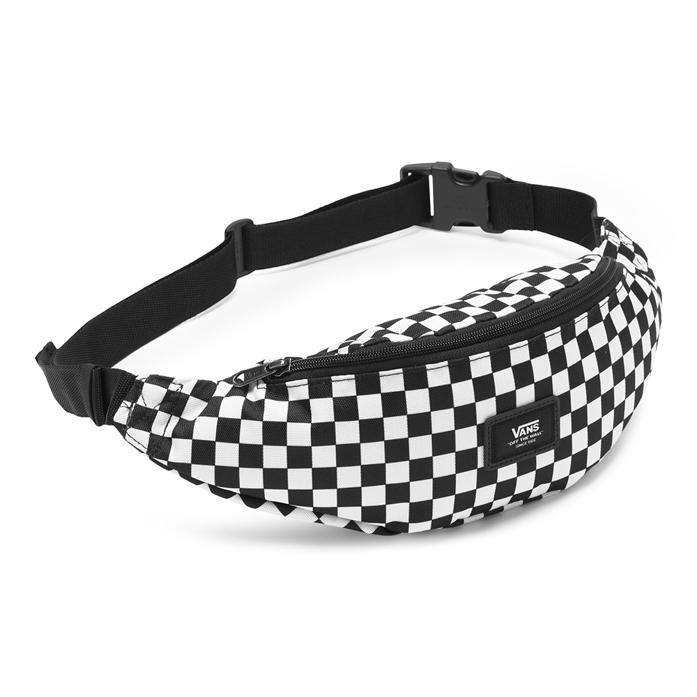 Vans Mini Ward 男女款黑白棋盤格迷你單肩包