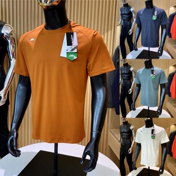 意大利Leavo Johnson高端夏季男士運動健身休閑高彈力透氣短袖T恤