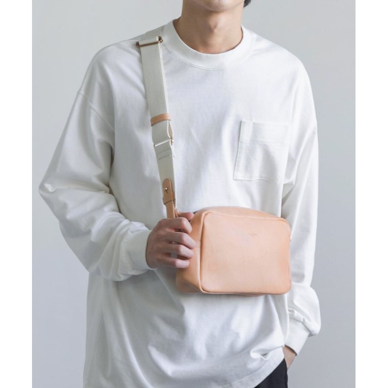 Rocky Monroe/ロッキーモンロー）ショルダーバッグ メンズ 本革 ヌメ革