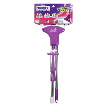 farcent 花仙子 驅塵氏 吸水膠棉拖  棉頭31cm + 拖把總長130cm  1支