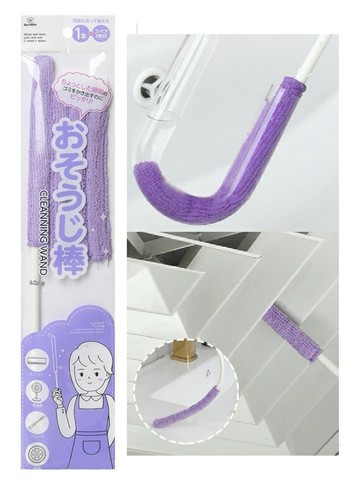 日本 多功能縫隙刷 靜電刷 除塵刷 去污除垢清潔棒 空調刷 樂器刷 清潔管道刷 窗戶刷  C00010795