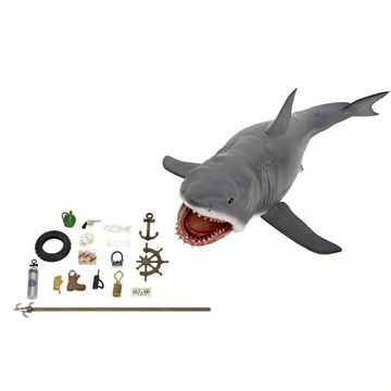 【預購2025年6月】NECA 大白鯊遊戲 50週年 15吋 可動完成品 東海模型