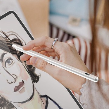 JM Stylus iPad 觸控筆 (附 3筆頭) (支援 磁吸/ Type-C 充電 )