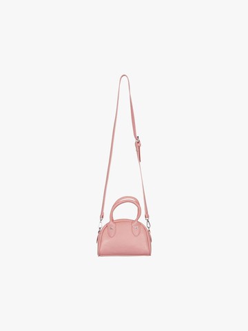Compact Adjustable Ribbon Cross Bag [PINK]