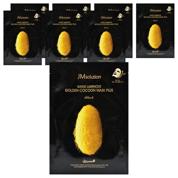 JMsolution 肌司研 黃金蠶絲蛋白水光面膜 提亮 皺紋 雙重功效  1片  8組