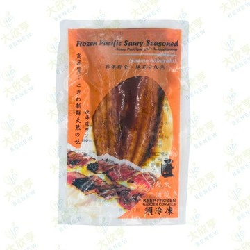 冷凍蒲燒秋刀魚（食用時請小心細刺）【每片100g±10%】《大欣亨》B057002