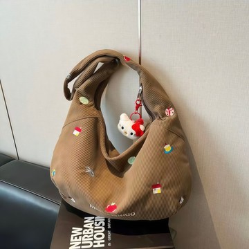 隔日達💛 韓版ins百搭帆布包女 托特包 單肩包 大學生上課斜挎包 通勤包包 上課包包 ins包包 腋下包 包包