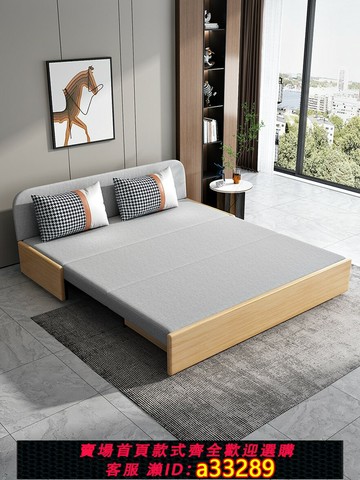 {可打統編 超低價}沙發床兩用可折疊出租房小戶型客廳多功能經濟陪護床單人位可拆洗