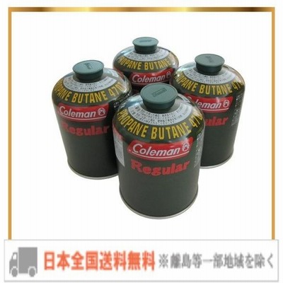コールマン 純正 LPガス燃料 Tタイプ 5103A470T 4個パック