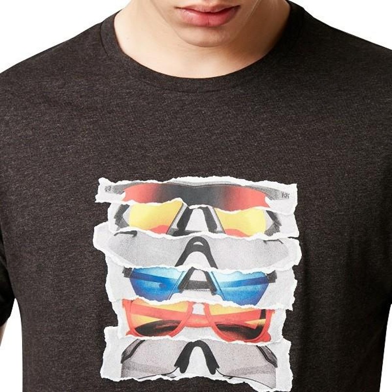 オークリー サングラスプリント Tシャツ グレー OAKLEY Sunglass Print