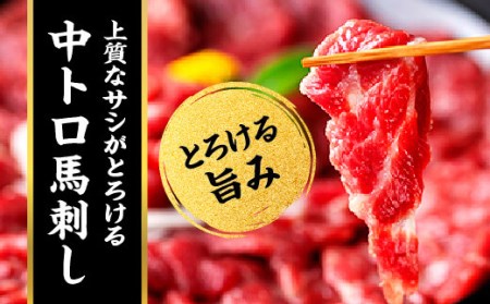 純国産 馬刺し 4種スペシャルセット 250g 赤身 霜降り 大トロ