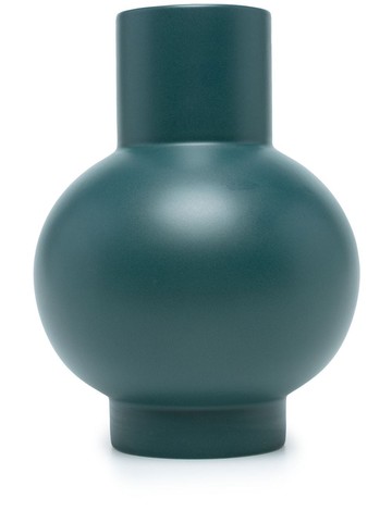 raawii - Strømmatte-finish vase - unisex - Earthenware - One Size - Green