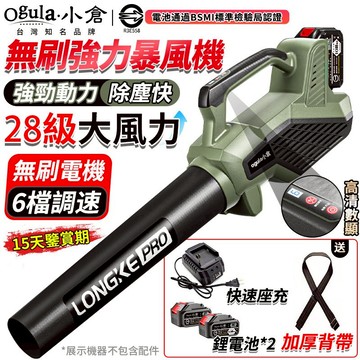 【Ogula小倉】吹葉機 鼓風機 暴風機 無刷吹風機 暴力風扇 6檔調速-強力吹塵機 戶外大功率吹水機【10%蝦幣回饋】