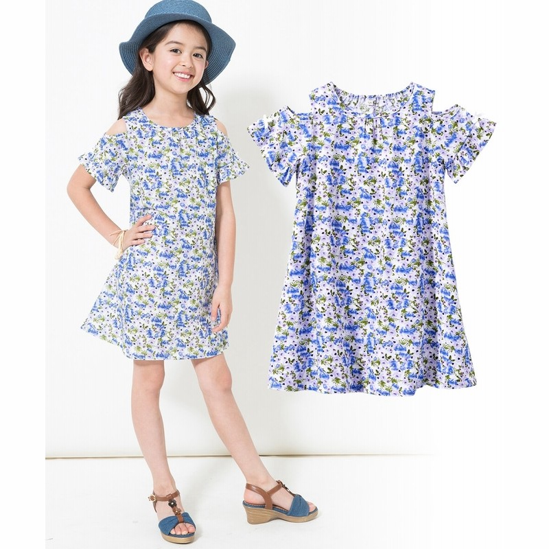 選べる 綿１００ サンドレス 女の子 子供服 ジュニア服 ワンピース Kids Dress 通販 Lineポイント最大get Lineショッピング