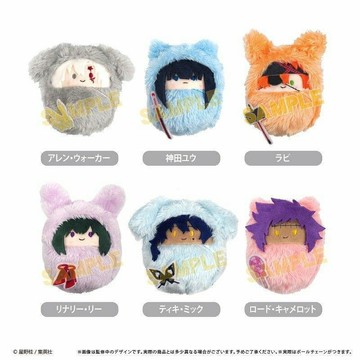 驅魔少年 Q版襁褓掌心毛絨玩偶娃娃 周邊