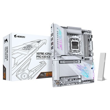 【蝦皮直營】GIGABYTE技嘉 X870E AORUS PRO X3D ICE /ATX/AM5腳位/主機板 廠商直送