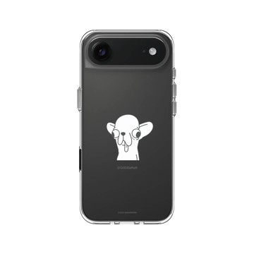 iPhone Air Clear Case（相機按鈕） 透明 - Godgwawa 變種吉娃娃 - 吉本款