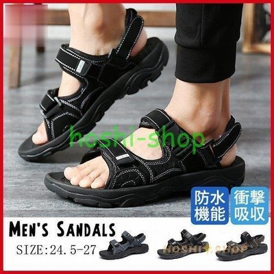スポーツサンダル メンズ スリッパ メンズサンダル 滑り止め 通気性 通気性抜群 疲れない 厚底 カジュアル かっこいい 耐摩耗性 通販 Lineポイント最大get Lineショッピング
