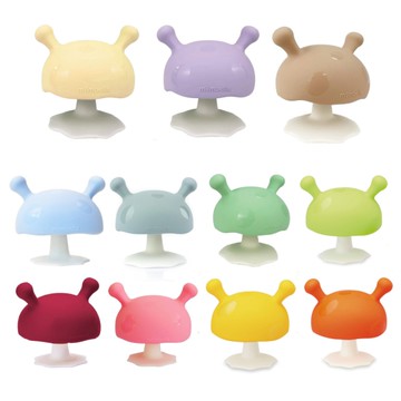 mombella 啾比小蘑菇固齒器(多色可選)