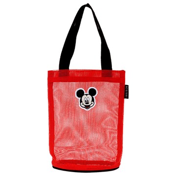 HOUSUXI 舒希 迪士尼米奇系列 飲料袋 15 x 10 x 23cm 手提把16cm 75g  紅色 + 黑色  1個