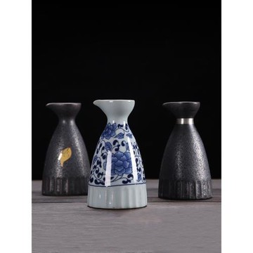 白酒瓶陶瓷仿古家用小酒壺分酒器半斤燙酒清酒壺拍攝道具古裝酒壺