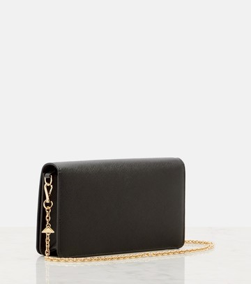 Prada Saffiano Mini leather shoulder bag
