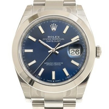 ROLEX 勞力士126300 Datejust 蠔式恆動腕錶藍面x41mm