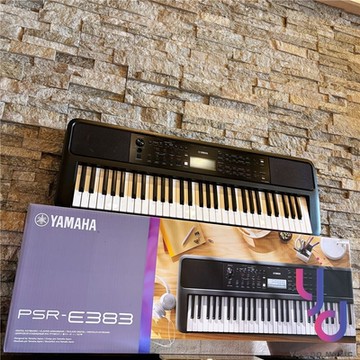 山葉 YAMAHA PSR E383 61鍵 手提式 電子琴 電子伴奏琴  電鋼琴 台灣公司貨