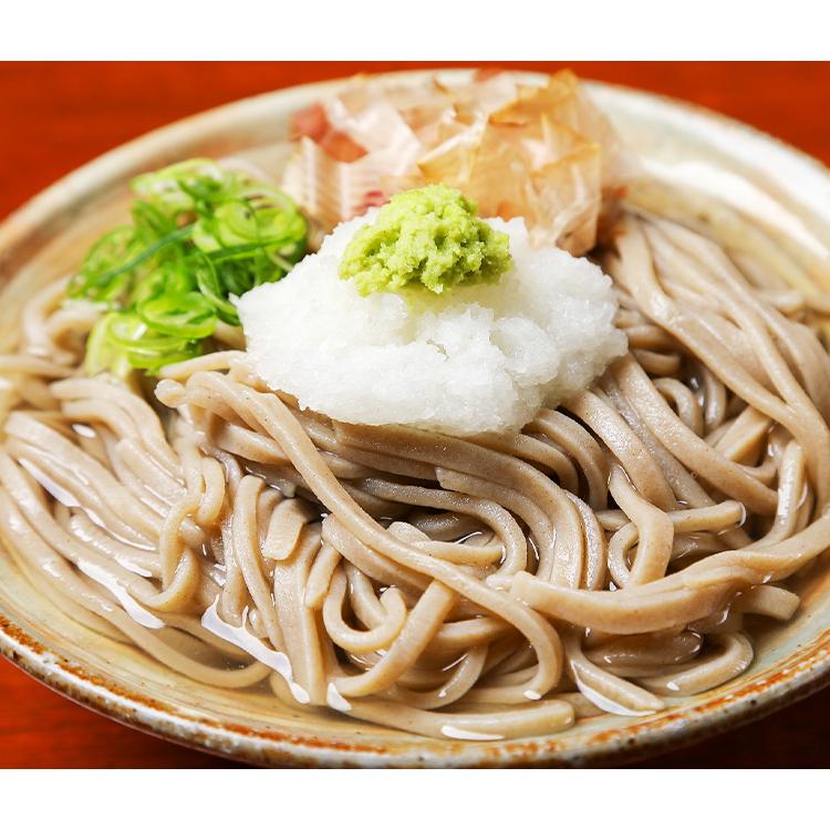 蕎麦セット ３食だし付 塩だしそば セット(乾麺  ソバ  そば処 一福