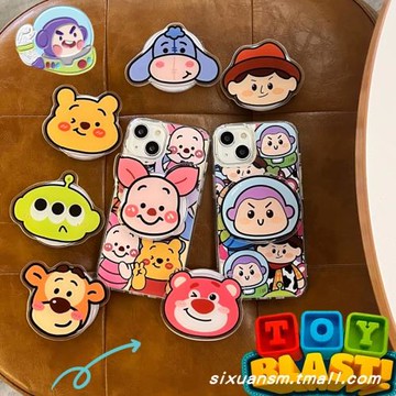 玩具總動員超萌卡通13可愛維尼熊14無線充電磁吸Magsafe蘋果16/15手機殼適用iPhone17promax支架11透明硬殼12