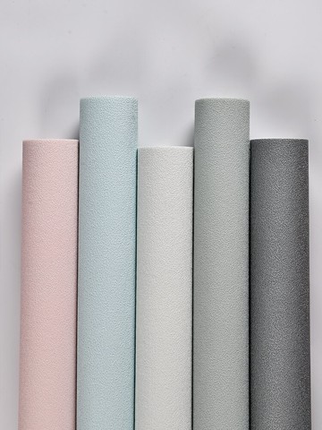 硅藻泥質感墻貼臥室溫馨裝飾純色壁紙電視背景墻翻新廚房墻紙自粘