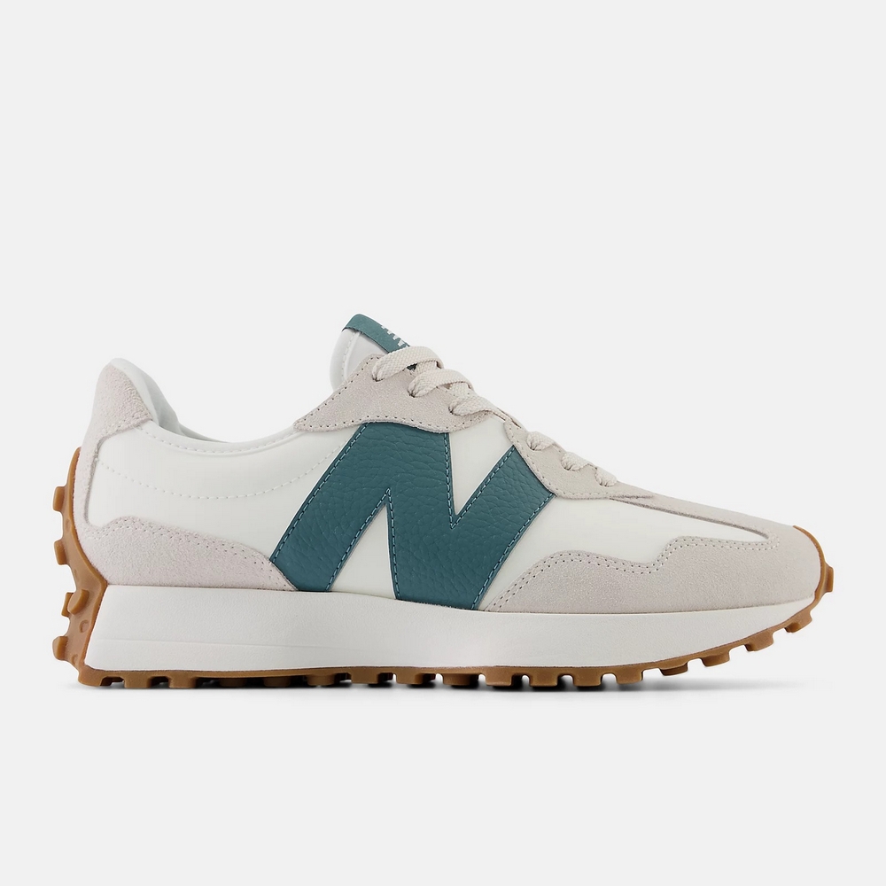New Balance 327 系列 女 休閒鞋 灰綠