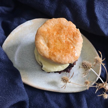 紅豆塩奶油司康