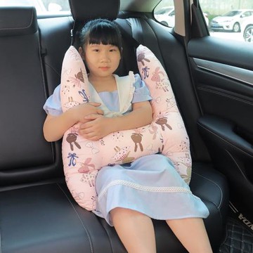 兒童汽車抱枕靠枕車用護頸枕睡枕寶寶頭枕護肩車載枕車上睡覺神器