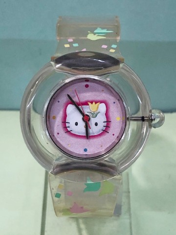 【震撼精品百貨】Hello Kitty 凱蒂貓~Sanrio HELLO KITTY手錶-鬱金香#19287