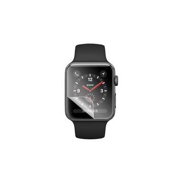 o-one 【小螢膜】APPLE Watch Series 3 38mm 手錶保護貼 全新升級 輕薄抗擊 划痕自動修復 軟膜 (2入)