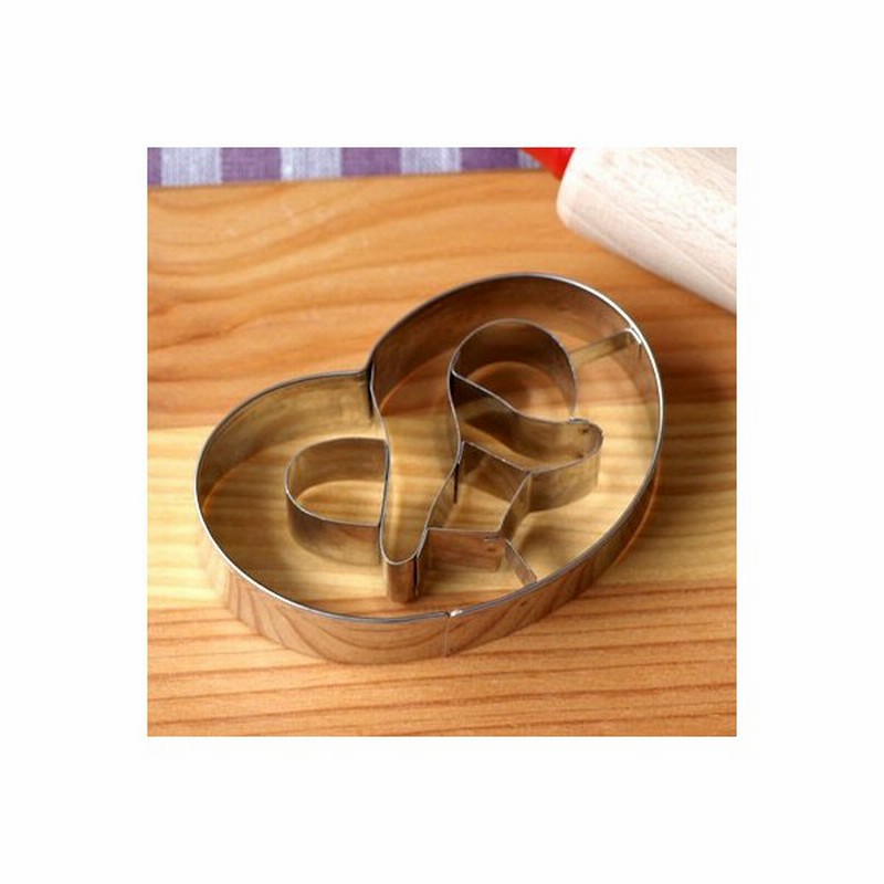 クッキー型 おしゃれ 型抜き かわいい スタッダー クッキーカッター お菓子 手作り バレンタイン ドイツ Stadter クッキー型 プレッツェル メール便対象品 通販 Lineポイント最大0 5 Get Lineショッピング