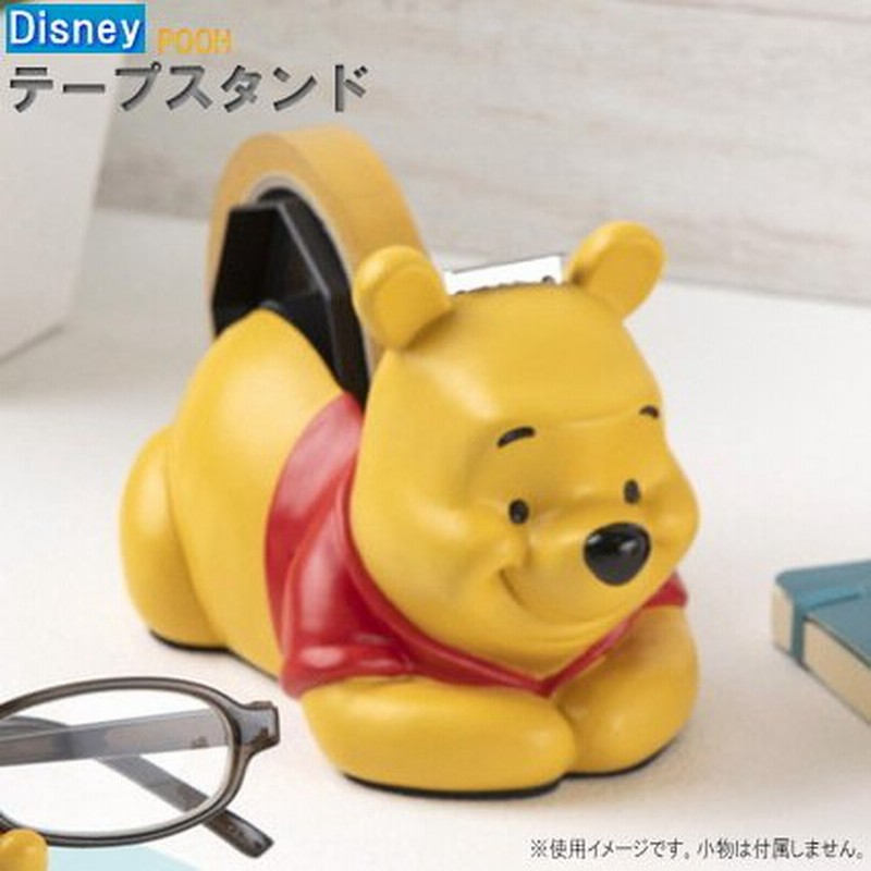 テープカッター Pooh ディズニー キャラクター くまのプーさん グッズ かわいい 癒し セロハンテープカッター テープカッター台 通販 Lineポイント最大0 5 Get Lineショッピング