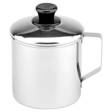 ZEBRA THAILAND 斑馬牌 附蓋口杯 SUS304不鏽鋼 750CC 10cm  1個  Silver