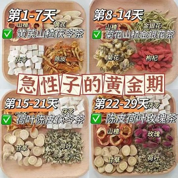 臺灣✨沖泡養生 養生 /綠谷春雨黃芪山楂菊花茶陳皮荷葉玫瑰茯苓金銀花茶代用組合型花茶