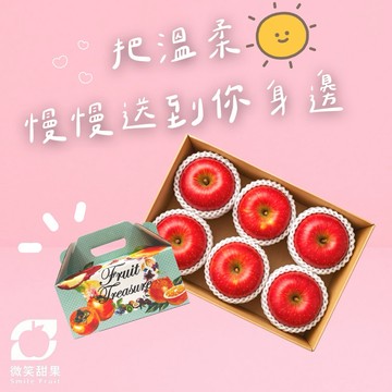 送禮首選【微笑甜果】日本青森蜜蘋果禮盒｜青森蘋果禮盒・日本進口蜜蘋果・蘋果禮盒推薦