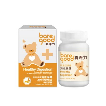 BARE GOOD真原力熱激活系列。消化保健60g 犬貓用『寵喵樂旗艦店』