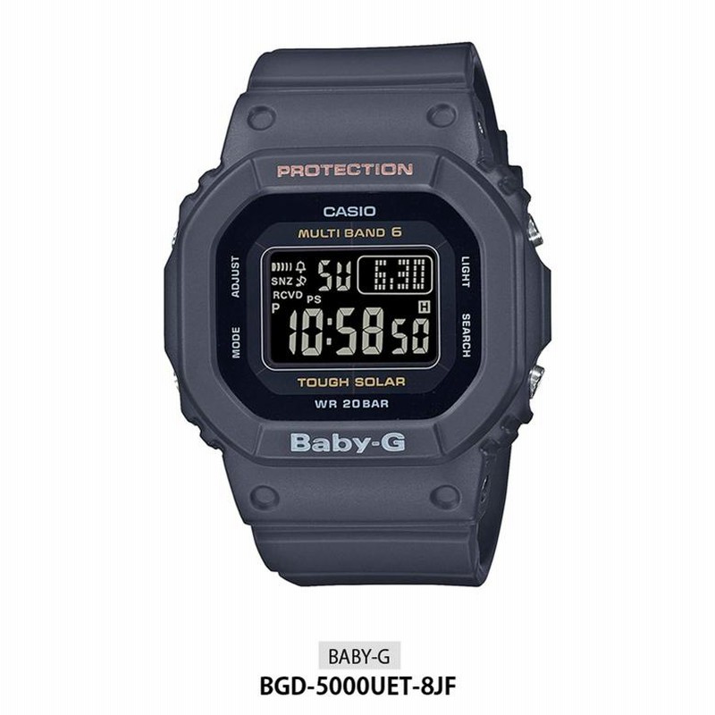 BABY-G レディース腕時計 電波ソーラー BGD-5000 CASIO カシオ 国内 