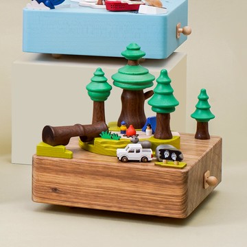 【森林野營】城市音樂盒．旅行 Wooderful life｜知音文創