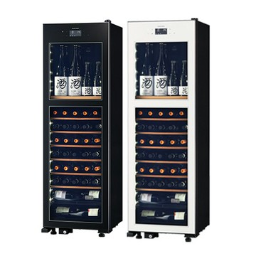 Sakura Works -2℃ 雙溫酒櫃 黑色/白色 /台 LX63 贈 琺瑯鑄鐵鍋【領券滿額再折千12/31止】【領券滿額再折千12/31止】