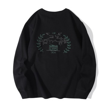 Incense Harbour 美國純棉 電車圖案 無縫T-shirt T恤