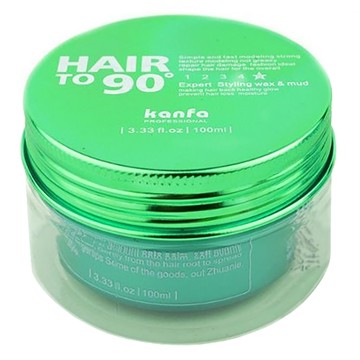 kanfa 90度造型質感髮泥 啞光淡香  100ml  1件