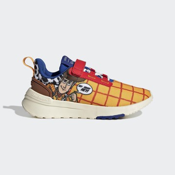 ADIDAS DISNEY 胡迪 X RACER TR21 中大童 慢跑鞋 黃