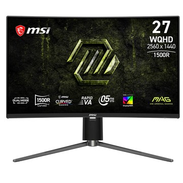 MSI MAG 274CQPDF X32 雙模式曲面電競螢幕(27型/WQHD/HDR/400Hz/0.5ms/VA)
